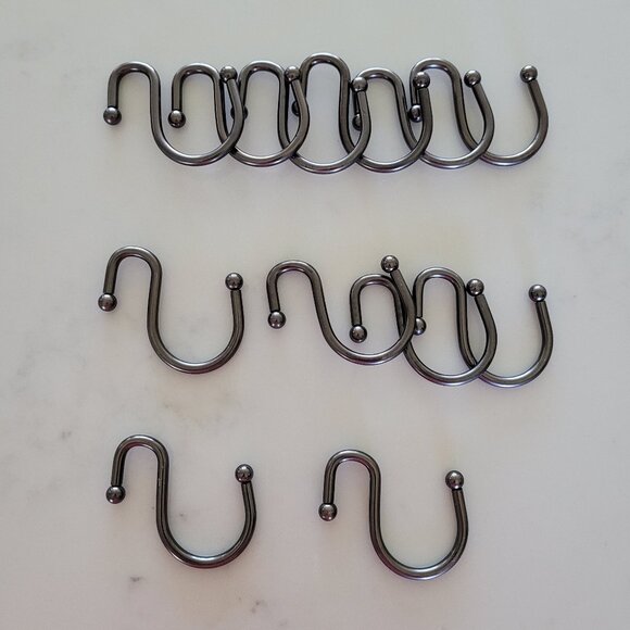 Shower Curtain Hooks - Picture 3 of 4